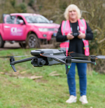 Chloé, une pilote de drones expérimentée